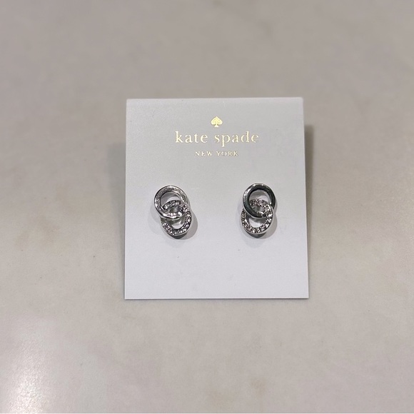 Kate Spade Infinity Band Stud Earrings - Picture 3 of 3